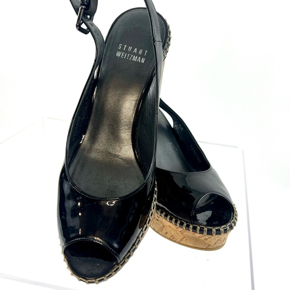 STUART WEITZMAN OPEN TOED HEEL - Picture 2 of 4